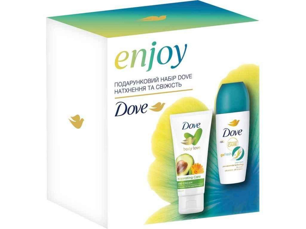 Набор подарочный для жеинок Вдохновение и Свежесть ТМ DOVE Киев - изображение 1