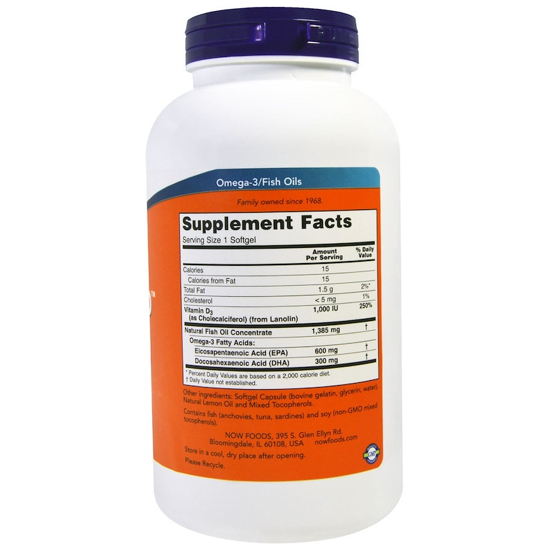 Омега 3-Д Ультра (Ultra Omega 3-D) 180 капсул Киев - изображение 2