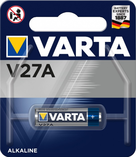 Батарейка Varta V27A / 1 шт. на блістері Дніпро - фото 1