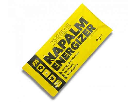 Передтренувальний комплекс Fitness Authority Napalm Energizer 9 g (Dragon fruit) Луцьк