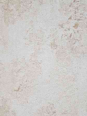 Шпалери вінілові на флізеліні AS creation The Bos 0.53х10 під штукатурку структурні пісочні бежеві Київ