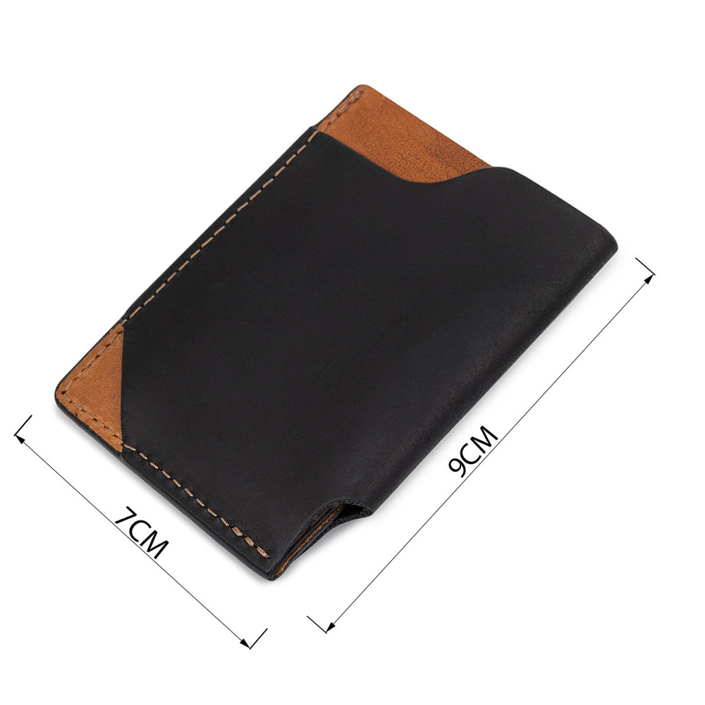 Кожаный оригинальный картхолдер GRANDE PELLE 11398 Черный Киев - изображение 8