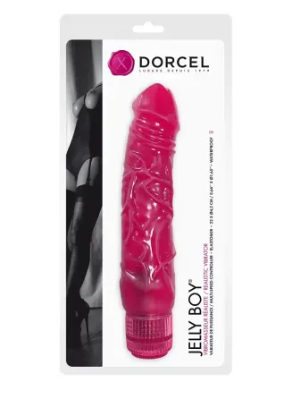 Фалоімітатор вібратор Dorcel Jelly Boy, діаметр 4,2см ТПЕ, плавне регулювання потужності вібрації Львів