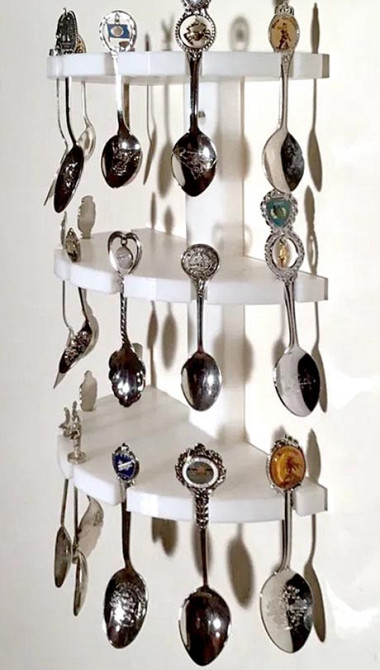 Полиця для колекції ложок "Фолі" зефір Миколаїв - фото 1