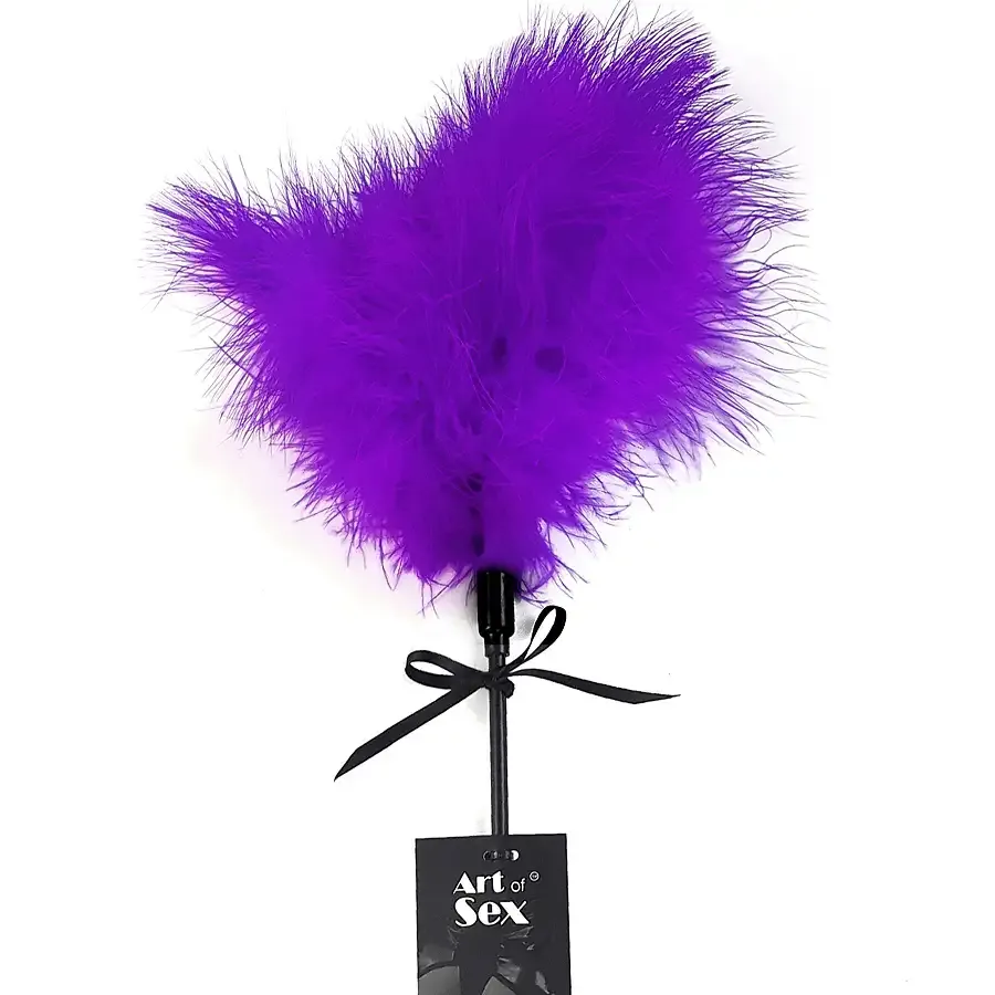 Лоскітка зі шлепалкою Піка Art of Sex - Puff Peak, колір Фіолетовий Львів - фото 3