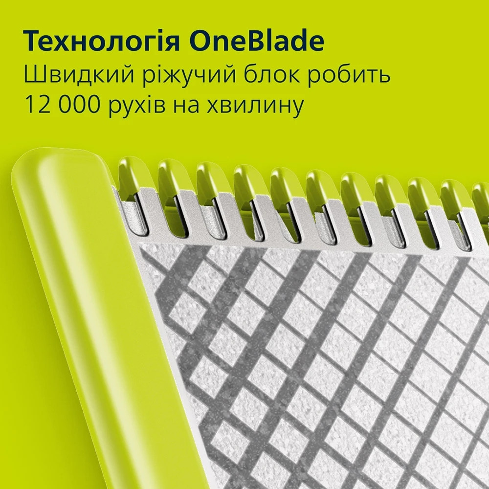 Електроверстат Philips OneBlade Pro QP6552/15 Чорний Харків - фото 11