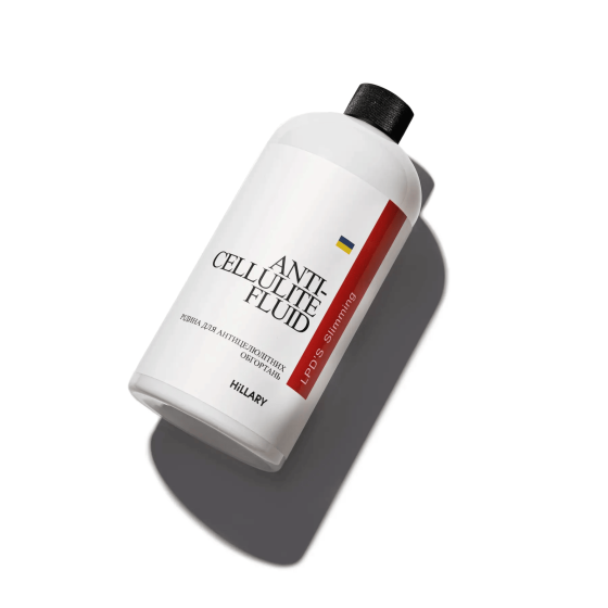 Рідина для антицелюлітних ліпосомальних обгортань Anti-cellulite Bandage LPD'S Slimming Fluid Hillary 500 мл Київ