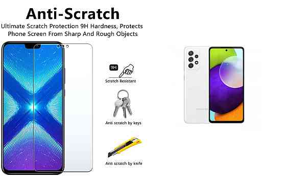 Защитное стекло NeoGlass для Samsung Galaxy A72, Galaxy A73 5G – ультрапрозрачное и устойчивое Киев