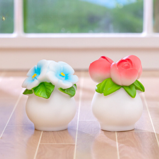 Мініатюрний вазон з квітами для мініатюр, макетів, флораріумів, поробок і творчості Одеса