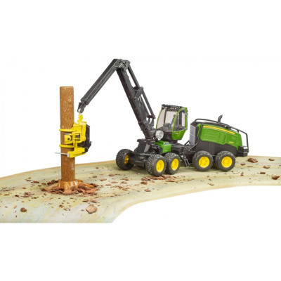 Спецтехника Bruder Харвестер John Deere 1270G с 1 бревном (02135) Винница - изображение 5