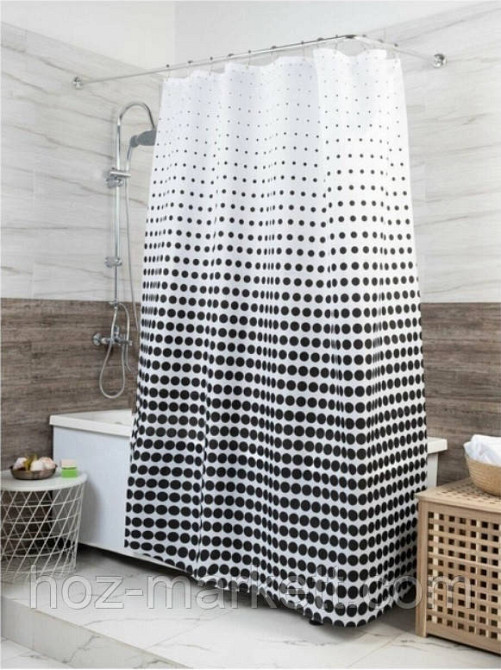 Штора в ванную тканевая Миранда Anka 180 см х 200 см Харьков - изображение 1