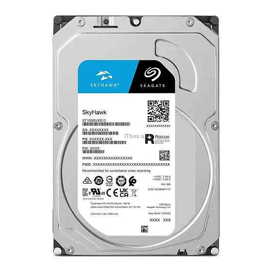 Жесткий диск для видеонаблюдения Seagate SkyHawk HDD 4TB 5400rpm 256MB ST4000VX016 3.5 SATAIII Киев