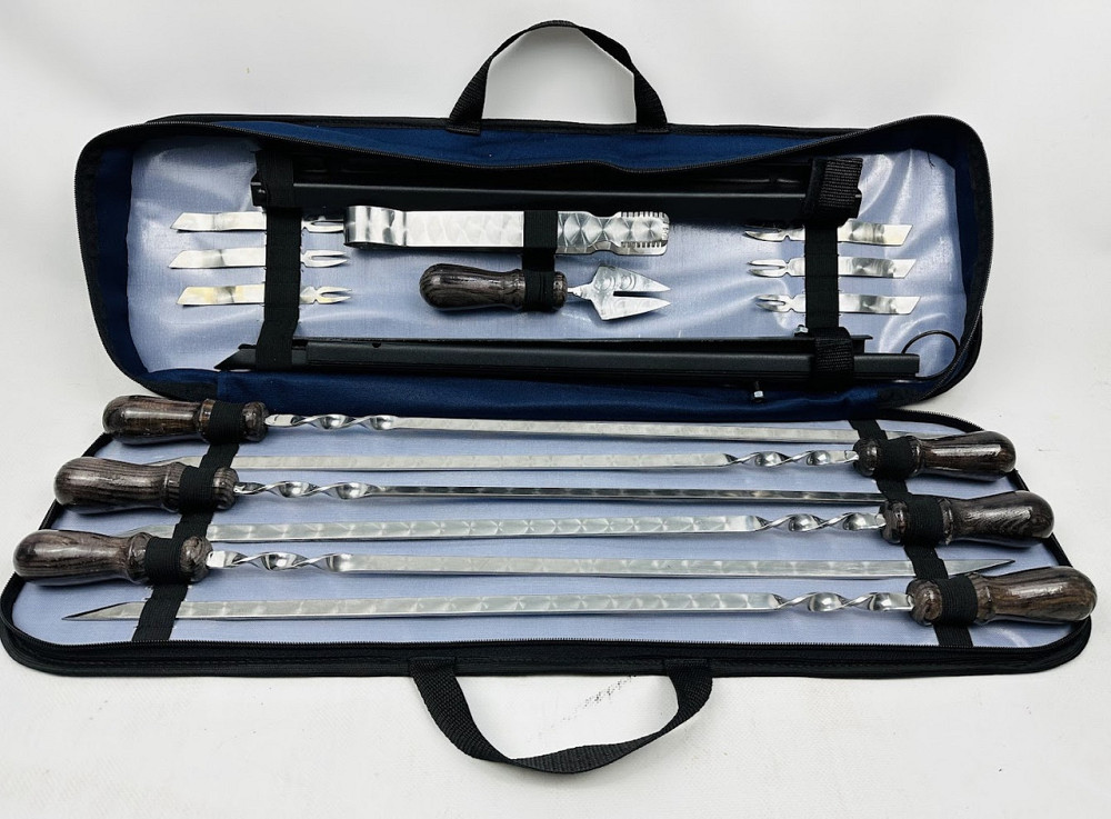 Набір шампурів Планшет Класик HAPPY DAYS подарунковий набір чоловікові Тернопіль - фото 1