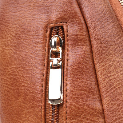 Сумка Vintage Жіноча слінг з екошкіри Руда (22749) Вінниця - фото 9