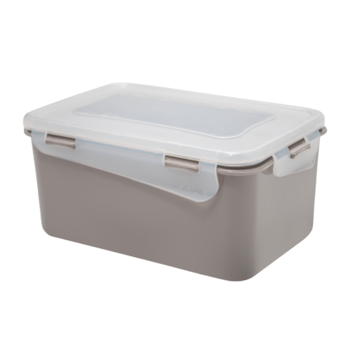 Контейнер універсальний 2,5л прямокутний какао/прозорий Фієста Алеана Житомир