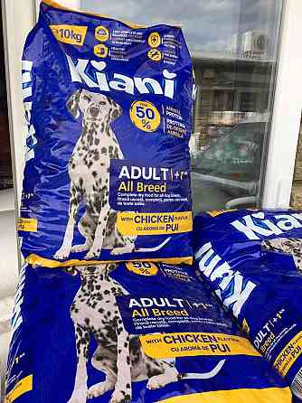 🍗 Kiani Adult Chicken 10 кг | Сухий корм для собак усіх порід | 50% тваринного білка 🐕 + смак курки Киев