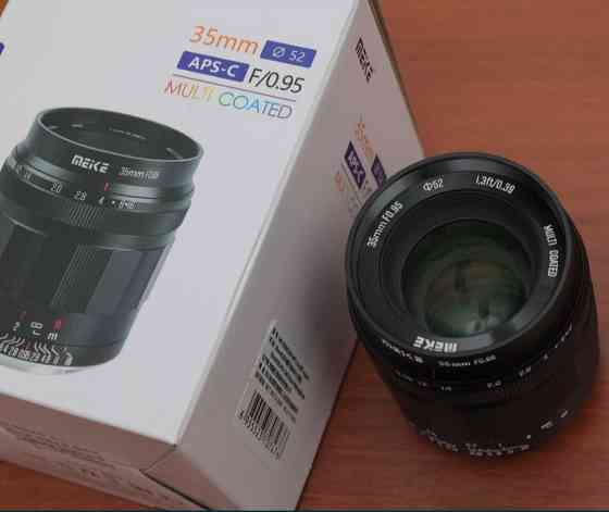 Об'єктив Meike 35mm. F0,95 для micro 4/3 Київ