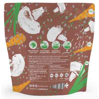 Їжа швидкого приготування Food Mission Каша гречана з грибами 100 г (fm.30474) Вінниця