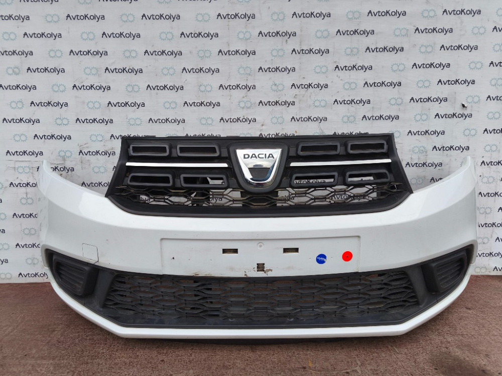 Бампер передній в зборі Dacia Sandero 2016-2021 рестайлінг Ковель - фото 1