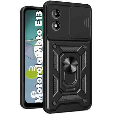Чохол до мобільного телефона BeCover Military Motorola Moto E13 Black (709101) Вінниця