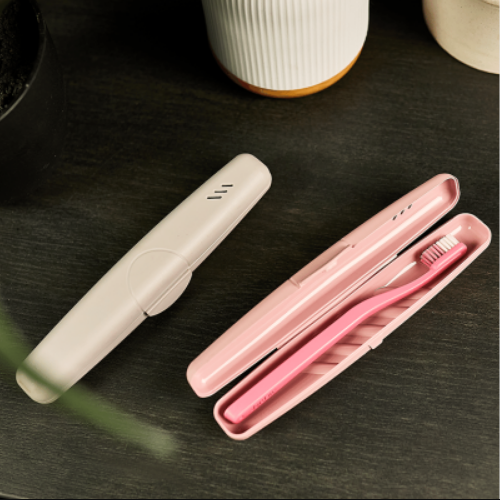 Футляр для зубної щітки (дорожній) 21*4*3см пластик біла троянда Алеана Житомир - фото 3