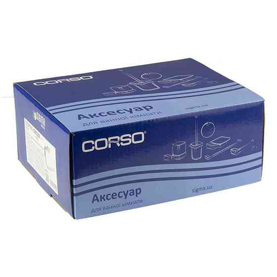 Тримач для туалетного паперу BOLSENA 160×110 × 72 мм CORSO (9681409) Київ