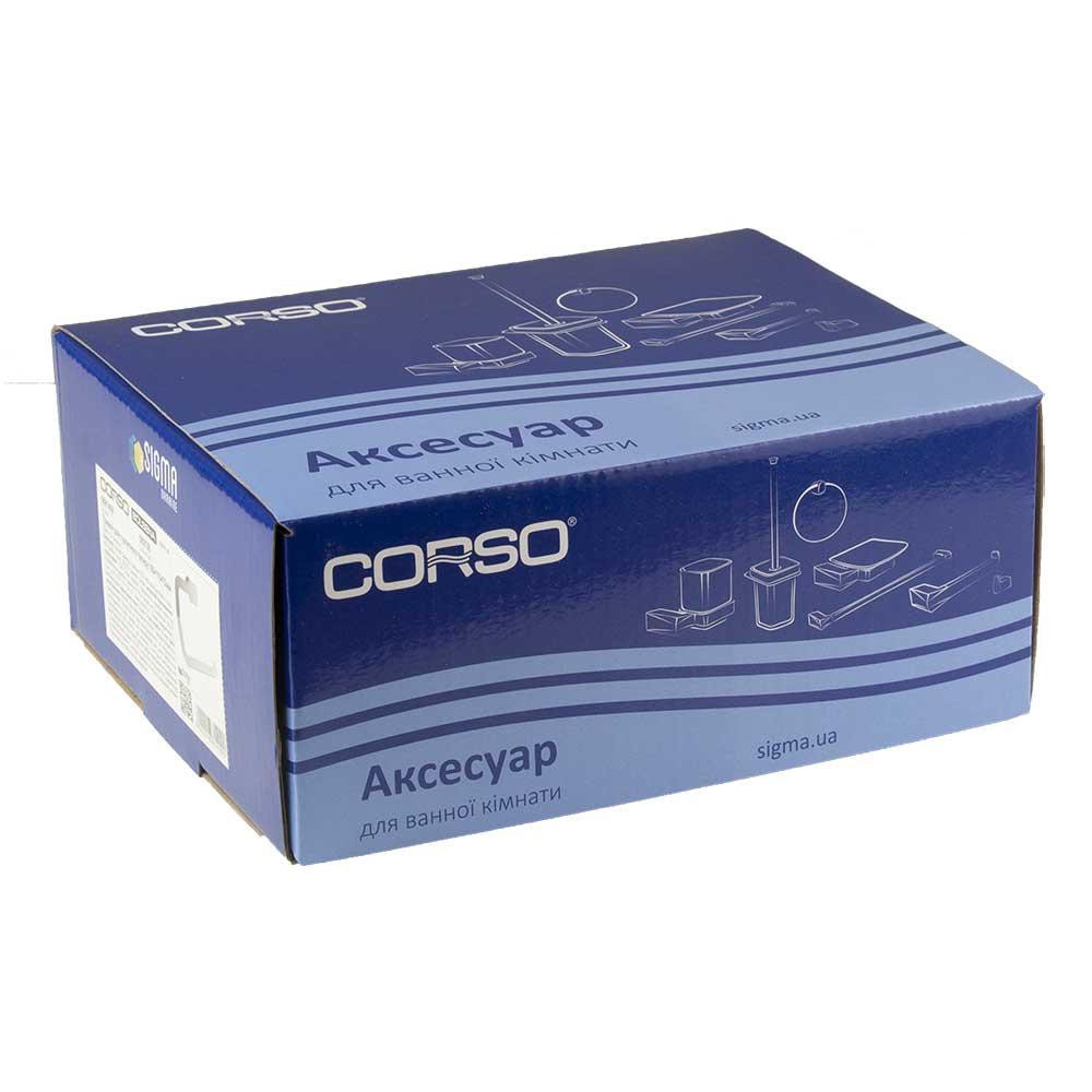Тримач для туалетного паперу BOLSENA 160×110 × 72 мм CORSO (9681409) Київ - фото 5