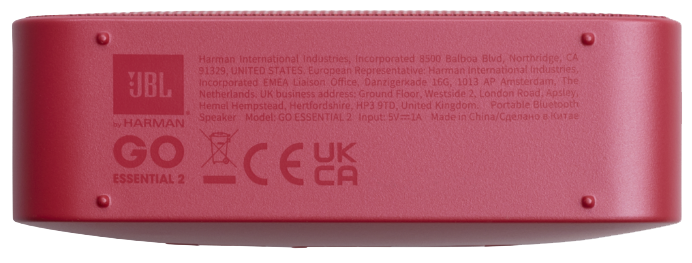 Портативна колонка JBL Go Essential 2 Red (JBLGOES2REDEU) (7089285) Київ - фото 3