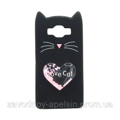 Samsung J7 J700 2015 J701 Neo Об'ємний чохол 3D LoveCat Одеса - фото 1