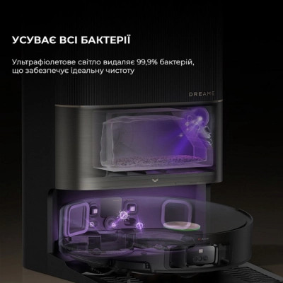 Пилосос Dreame X50 Ultra Complete Black (RLX85CE-4-BL) Вінниця - фото 8