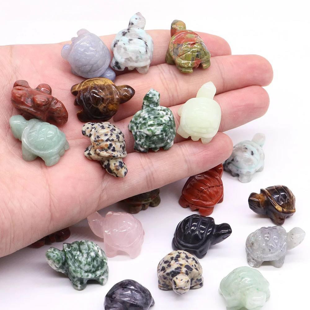 Статуэтка черепахи из натурального камня лабрадорит 25*18 мм. Фигурка черепахи. Сувенир лабрадорит Киев - изображение 2