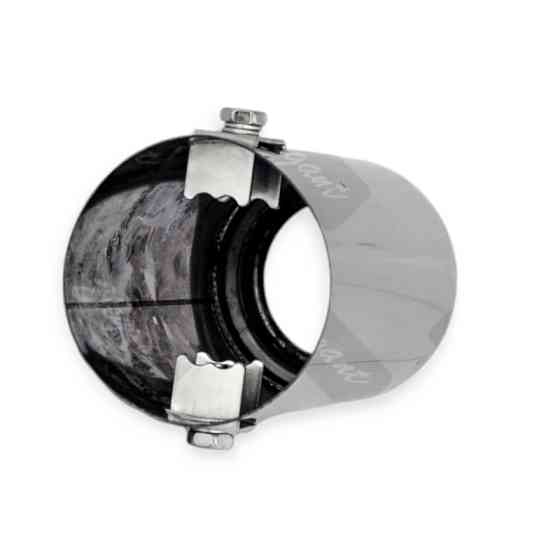 Насадка на глушник хром d 63мм, l 110мм, зовнішні 63мм (0095) Мукачево