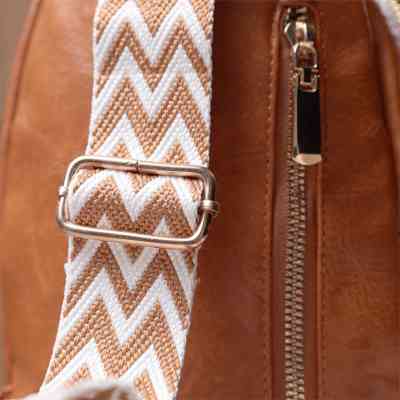 Сумка Vintage Жіноча з однією лямкою через плече з гладкої екошкіри Руда (22767) Вінниця