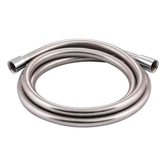Шланг для ручного душу з полімеру Qtap Hadice 2000 мм QTHADPVC200C Chrome Харків