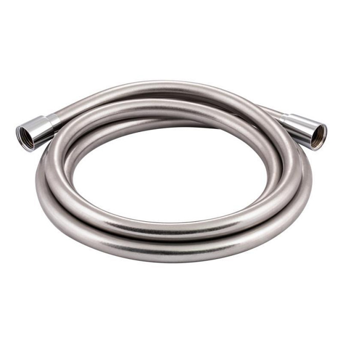 Шланг для ручного душу з полімеру Qtap Hadice 2000 мм QTHADPVC200C Chrome Харків - фото 1