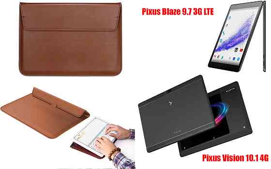 Чехол-конверт VitoCase для Pixus Blaze 9.7 3G LTE, Vision 10.1 4G, с функцией подставки для планшета Киев