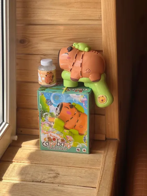 Пистолет детский автоматический пистолет пулемёт для мыльных пузырей AND 363-66 Коломыя - изображение 5