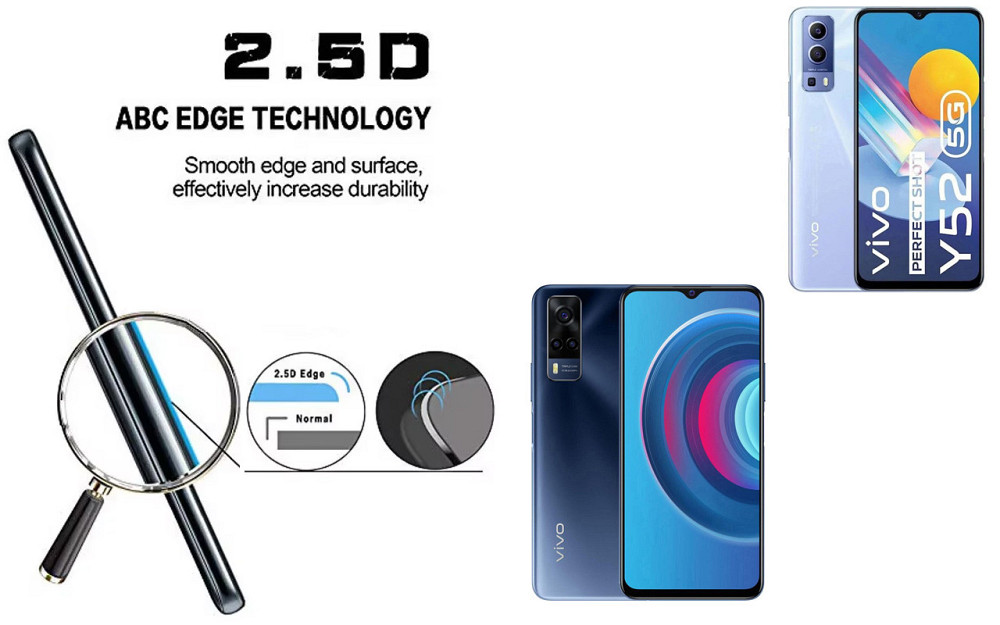 Захисне скло ArmorGlass для VIVO Y52 5G, VIVO Y53S – стійке до подряпин та ударів Київ - фото 2