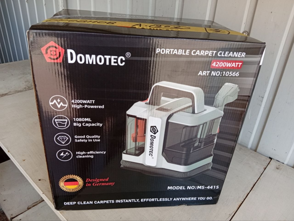 Миючий пилосос для чищення килимів та диванів DOMOTEC MS-4415, професійний пилосос-екстрактор 4200 Вт Одеса - фото 11