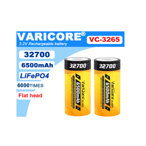 Акумулятор 32700 VariCore LIFE-PO4 6500 mAh 3.2 V (VC-3265) N 55A Жовтий Київ - фото 7