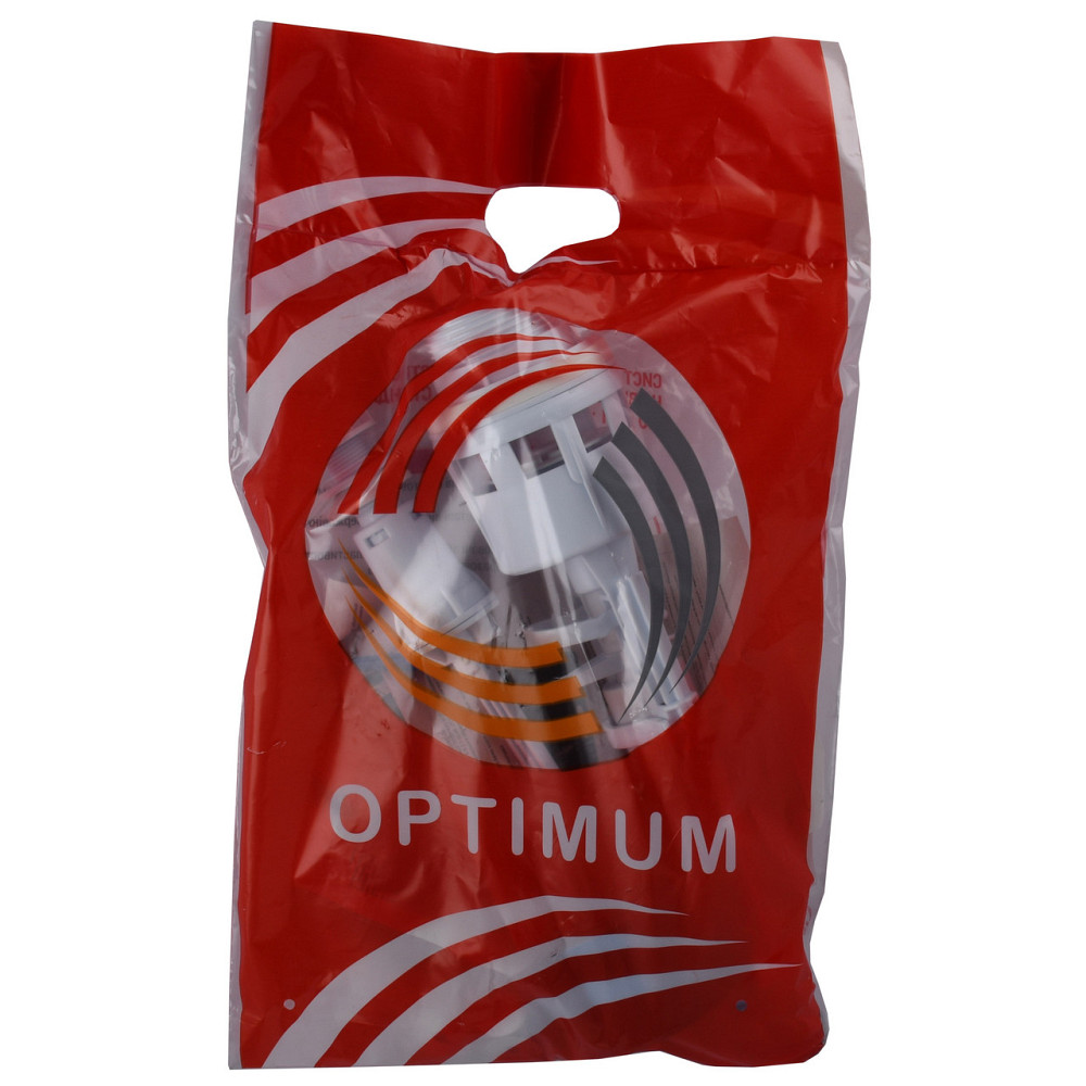 Набір для бачка унітаза OPTIMUM нижнім підв пласт 1/2" і зливним механізмом з однією кнопкою OPTI 0710 Київ - фото 6