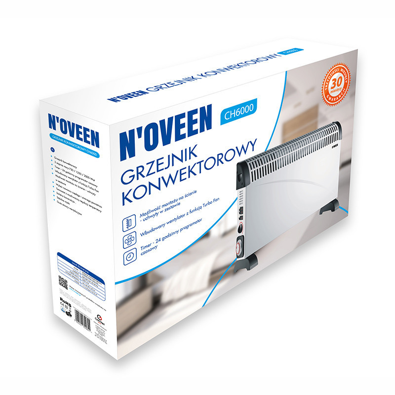 Конвекторний обігрівач Noveen CH6000 Дніпро - фото 5