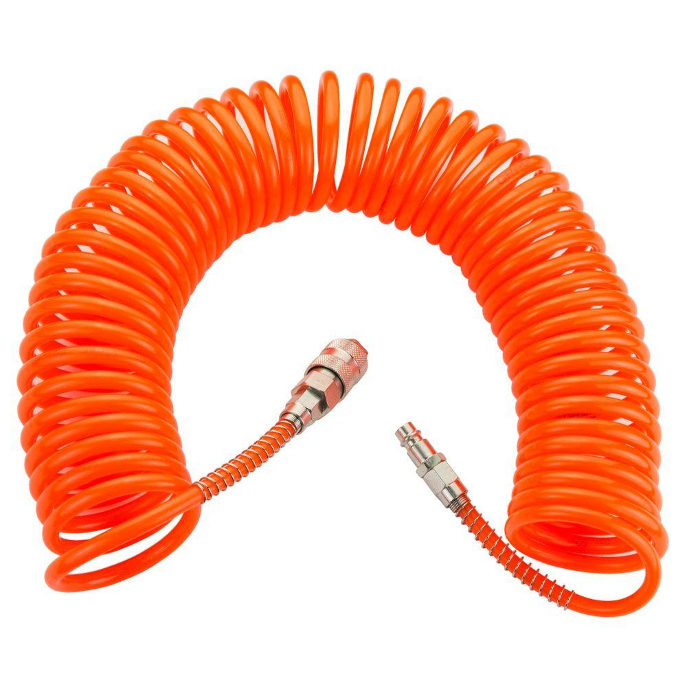 Шланг спіральний поліетиленовий (PE) 10 м 5.5 х 8 мм GRAD (7011325) Київ - фото 1