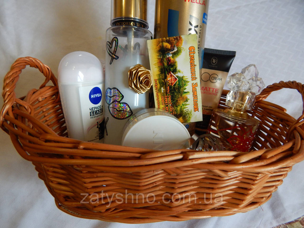 Плетеная корзина с ручками для подарков Киев - изображение 8