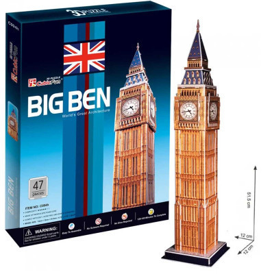 Пазл Cubic Fun 3D Биг-Бен (C094h) Винница - изображение 3