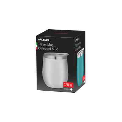Термокружка Ardesto Compact Mug 350 мл White (AR2635MMW) Винница