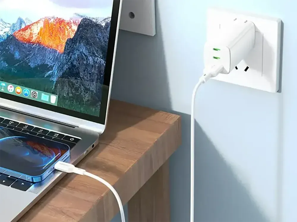 Кабель USB - Lightning Borofone BX70 1м 2.4А швидка зарядка для iPhone iPad шнур із захисним чіпом білий Одеса - фото 6