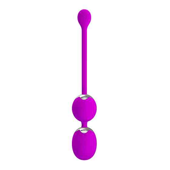 Вагинальные шарики с вибрацией PRETTY LOVE фиолетовые, 20.5 х 9 х 3.4 см Sex Aura Киев