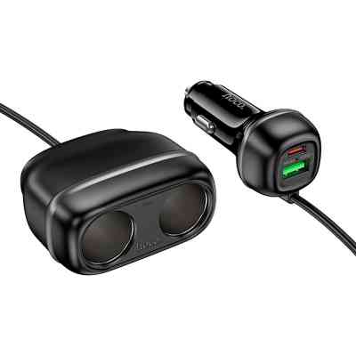 Зарядное устройство HOCO HOCO Z59 Rank 48W dual port USB-C PD30W + USB QC3.0 Black (6942007641500) Винница