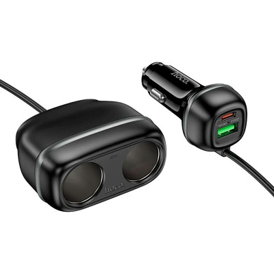 Зарядное устройство HOCO HOCO Z59 Rank 48W dual port USB-C PD30W + USB QC3.0 Black (6942007641500) Винница - изображение 4